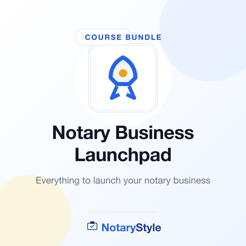 Notary Business Launchpad